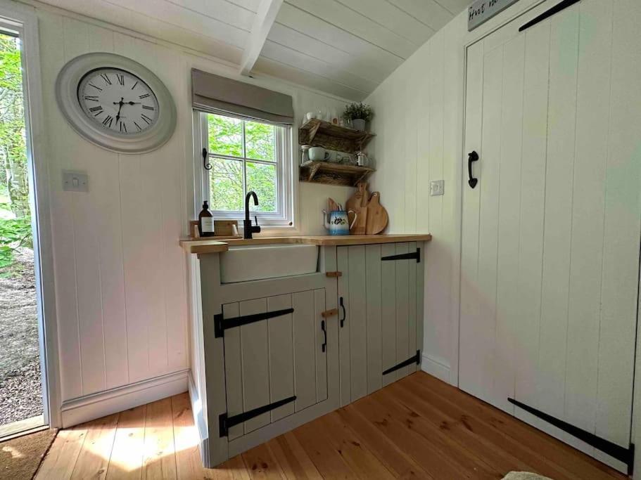 Cornwall Woodland Shepherd'S Hut Deirdres Hut Bodmin Exterior foto