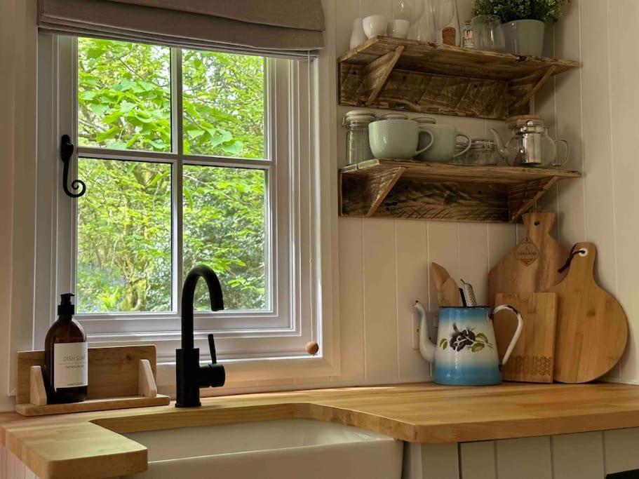 Cornwall Woodland Shepherd'S Hut Deirdres Hut Bodmin Exterior foto
